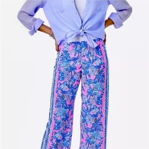 Lilly Pulitzer Floral Print Women's Pants